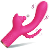 Vibrador Pink Triple Treat - Cake Sex Shop 2